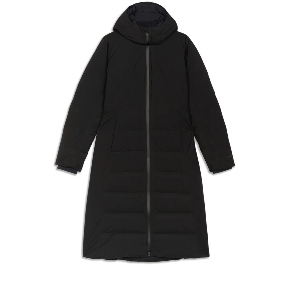 Lululemon StretchSeal Sleet Street 600-Down Fill Long Jacket Size 4